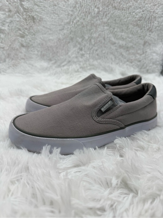 Lugz Shoes - Lugz Sneakers Size 5.5 Gray Slip-On Clip Canvas Sneakers Casual Comfort